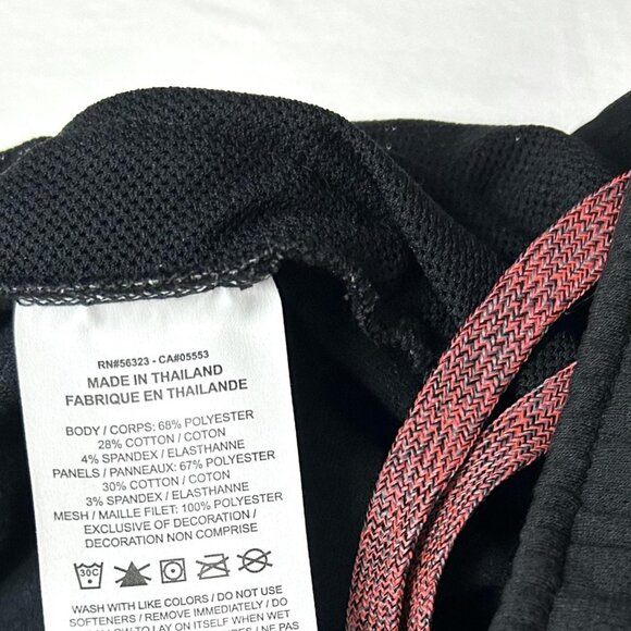 Nike Therma-FIT Sweatpants Mens Large Black Gray Joggers Zip Pockets DD2108-010 - Picture 9 of 16